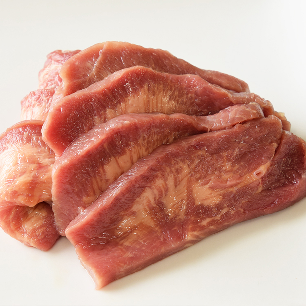 新鮮馬肉 加熱用 炙りタン 個食包装（約50g）馬刺し専用醤油・しょうが・にんにく付き