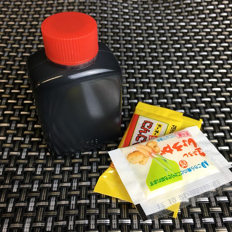 副食材3点セット（馬刺し専用醤油・にんにく・しょうが）